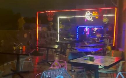 Cae techo en antro de Barrio Antiguo, en Monterrey; no se reportan lesionados