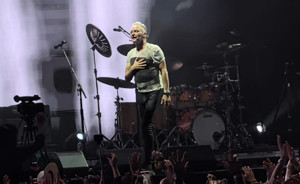 Sting en la  primera edición del Mexican Caribbean Music Fest. Foto: Adriana Varillas
