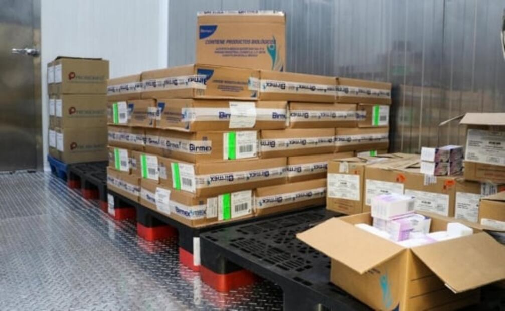 Recibe Edomex 500 mil dosis de vacuna contra influenza