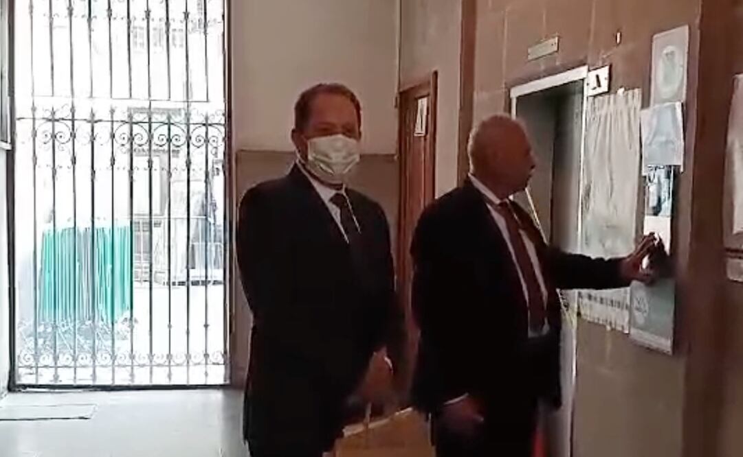 Eruviel Ávila asiste a Palacio Nacional para "ver a un amigo". Foto: Pedro Villa y Caña / EL UNIVERSAL