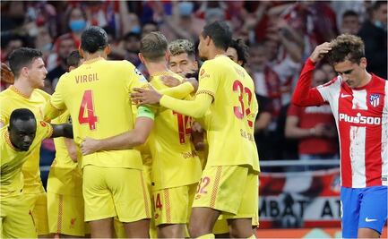 Liverpool se impone al Atlético de Madrid en vibrante juego