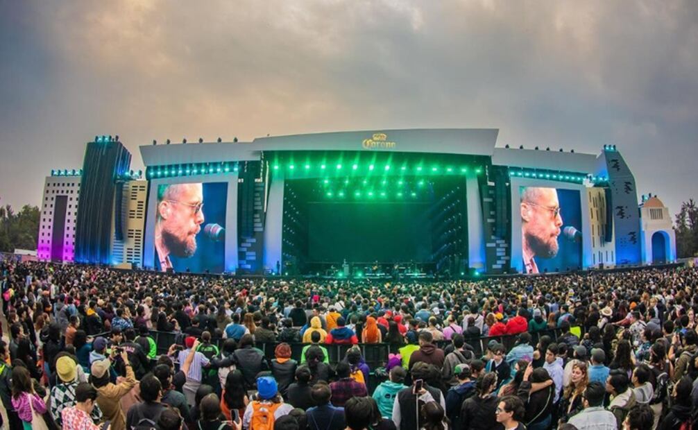 Festival de música Corona Capital. Foto: Instagram @coronacapital