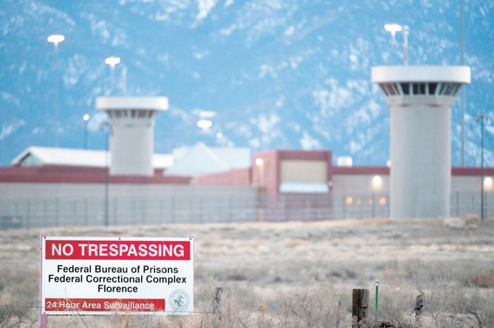 En Colorado se encuentra la prisión de máxima seguridad de ADX, en la que Joaquín "El Chapo" Guzmán Loera purga cadena perpetua. Foto/ARCHIVO EL UNIVERSAL