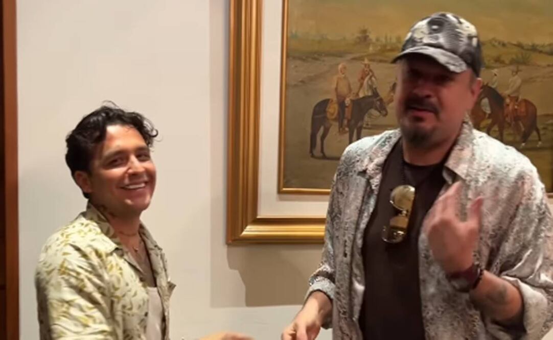 La relación entre Christian Nodal y Pepe Aguilar ahora es de yerno y suegro, algo que tiene felices a ambos cantantes.