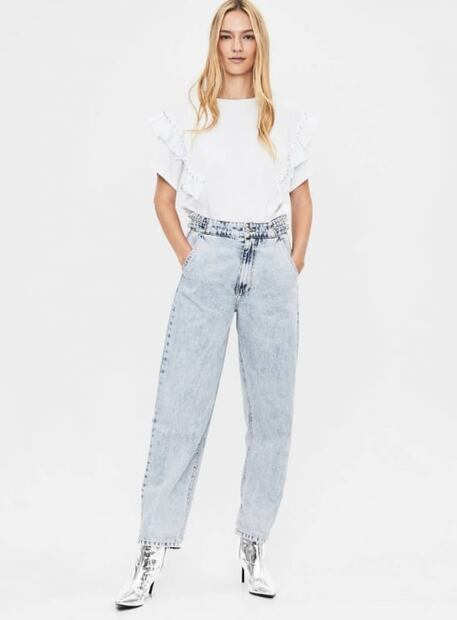Los jeans balloon fit: la próxima tendencia en pantalones