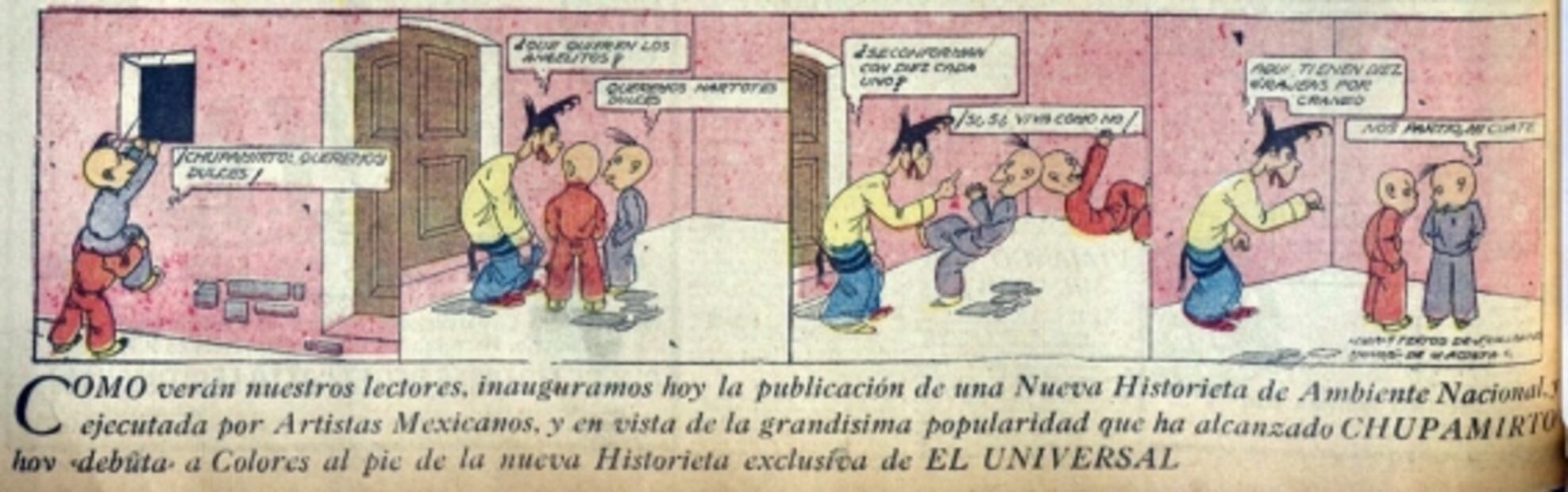 La tira cómica de los años 20 que antecedió a “Cantinflas” 