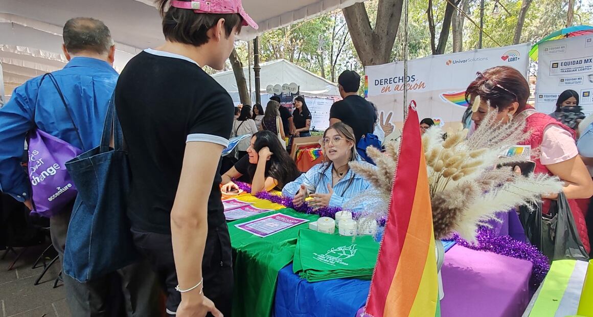 Al dar inicio a las actividades de la feria, el edil de Coyoacán, Giovani Gutiérrez Aguilar, destacó que la demarcación es una “cuna de talentos, oportunidades e inclusión” . (Foto: especial)