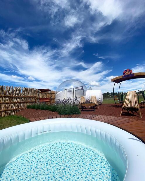 Foto: Facebook 'Las Marias Hotel Bubble Glamping'