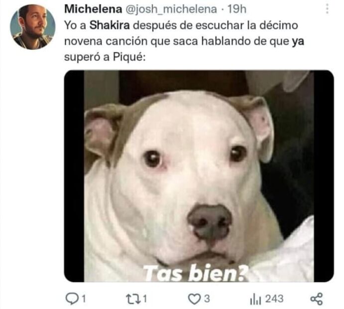 "Ya Shakira": Con memes, piden a la cantante superar a Gerard Piqué