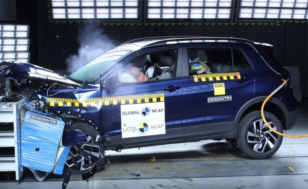 Este vehículo obtuvo 5 estrellas en el Latin NCAP 2024. Foto: X @LatinNCAP