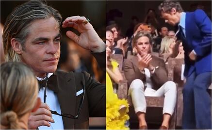 Harry Styles escupió a Chris Pine en el Festival de Cine de Venecia, esto sugiere vídeo