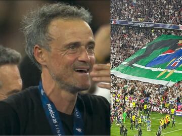 VIDEO: Afición del PSG dedica emotivo tifo a Xana, la hija fallecida de Luis Enrique