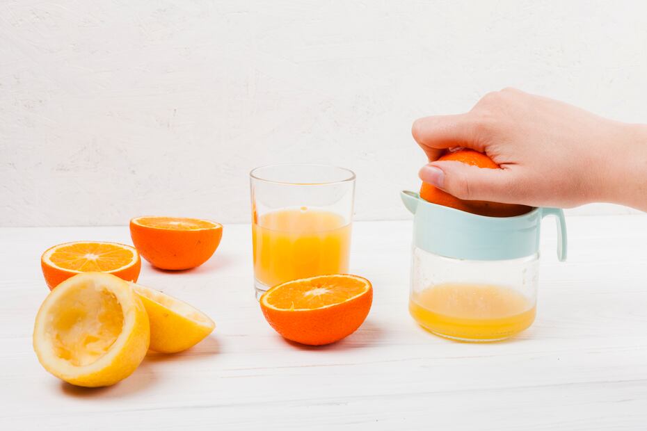 El jugo fresco preparado con la técnica centrífuga tiene una vida útil más corta que el hecho con exprimidor de engranaje. Foto: Freepik