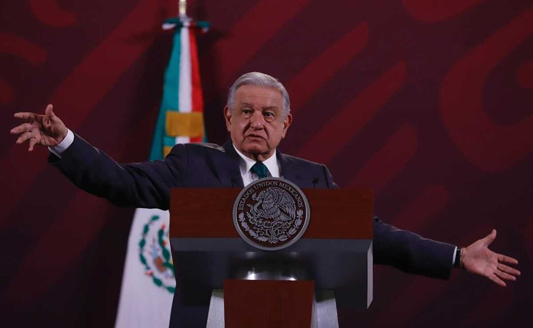 El presidente Andrés Manuel López Obrador aseguró que en cinco años de gobierno Presidencia de la República ha logrado ahorros por 15 mil millones de pesos. Foto: Berenice Fregoso