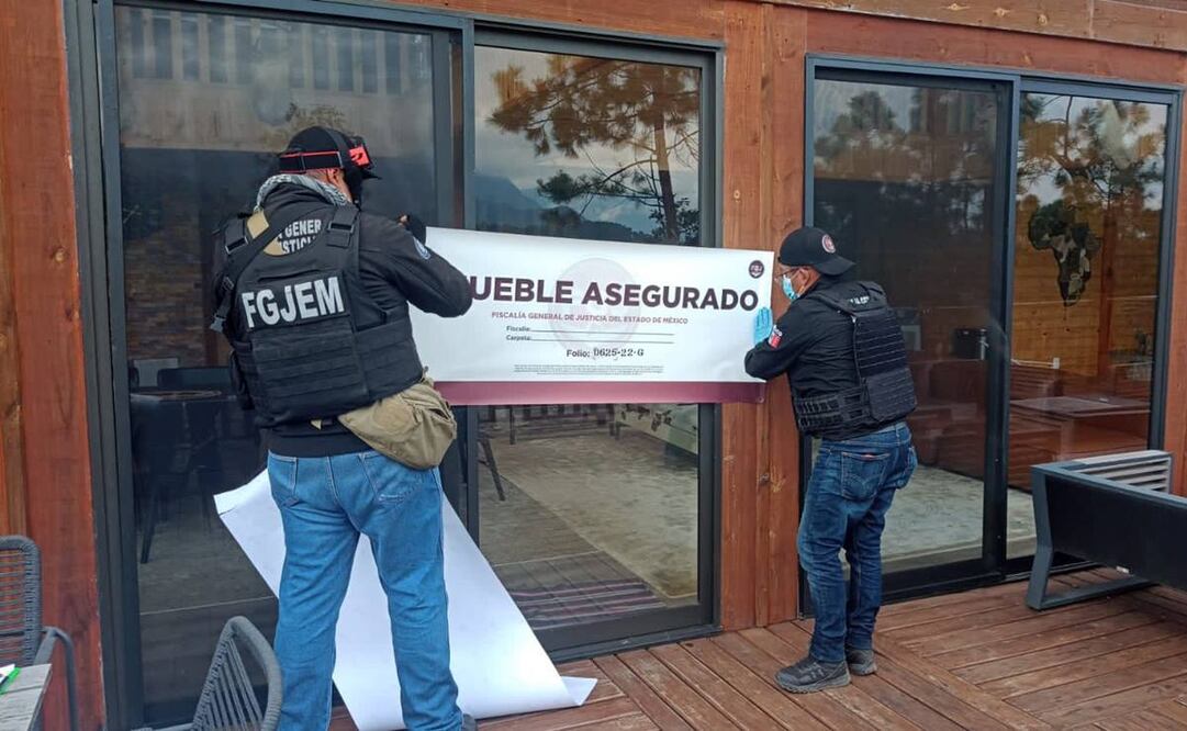 Catean al menos 11 inmuebles y negocios de organizaciones delictivas en Edomex. Foto: Especial