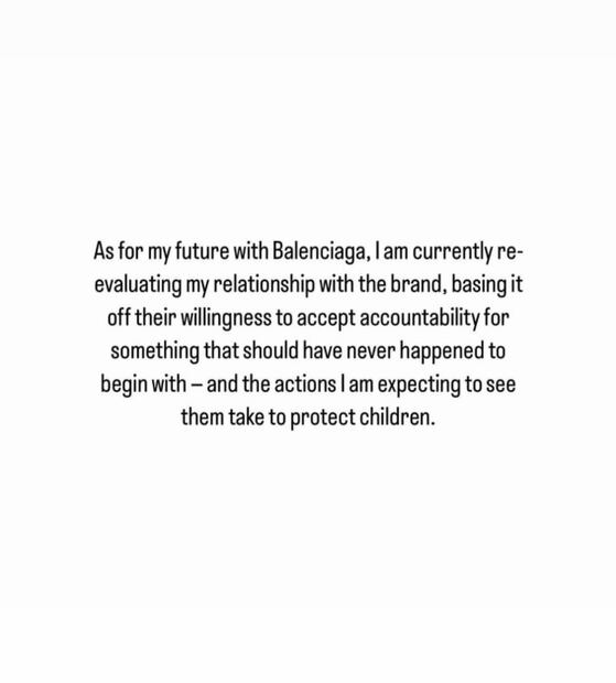 Kim Kardashian opina sobre la polémica campaña de Balenciaga