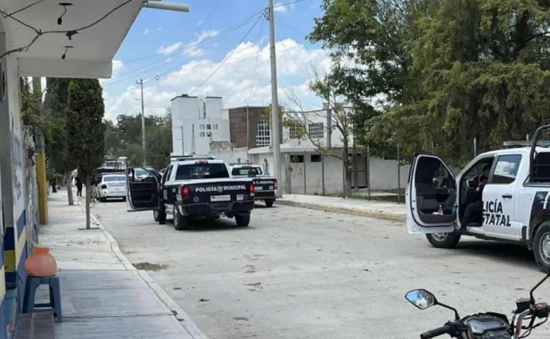 Asesinan a dos policías durante persecución de hombres armados en Mixquiahuala Hidalgo.
Foto: Especial.