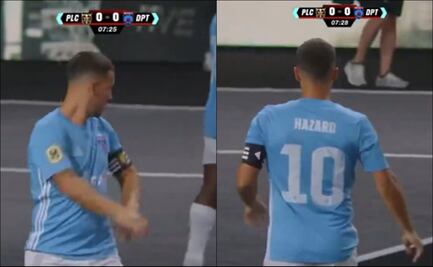 Eden Hazard debutó en la Kings World Cup; tuvo una falla increíble y perdió contra Werevertumorro y el Escorpión Dorado