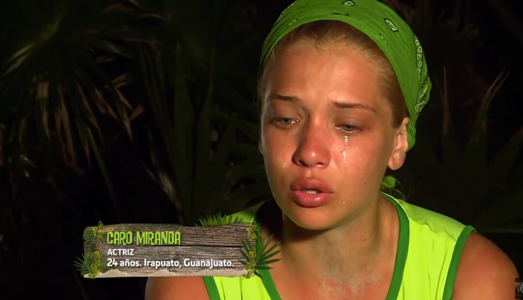 Así lucía la estrella de "Perfil Falso" en su paso por el reality "La Isla". Fuente: Captura Youtube