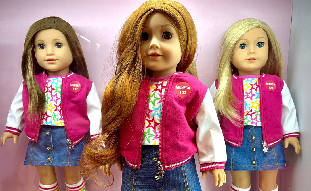 Las muñecas American Girl aparecieron en 1986. Foto: Fernanda OH / EL UNIVERSAL
