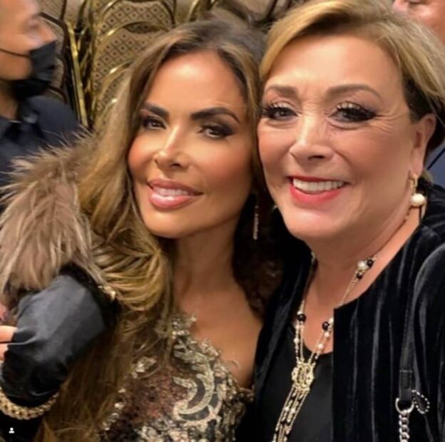Comparan rostro de Gloria Trevi con el de Lucía Méndez 
