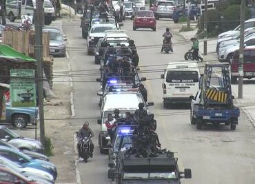 Gobernador de Chiapas califica como “vándalos” a sujetos armados que causaron temor en San Cristóbal