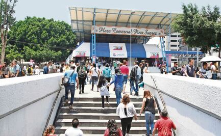 Metro CDMX cierra algunos accesos de Pino Suárez para evitar aglomeraciones