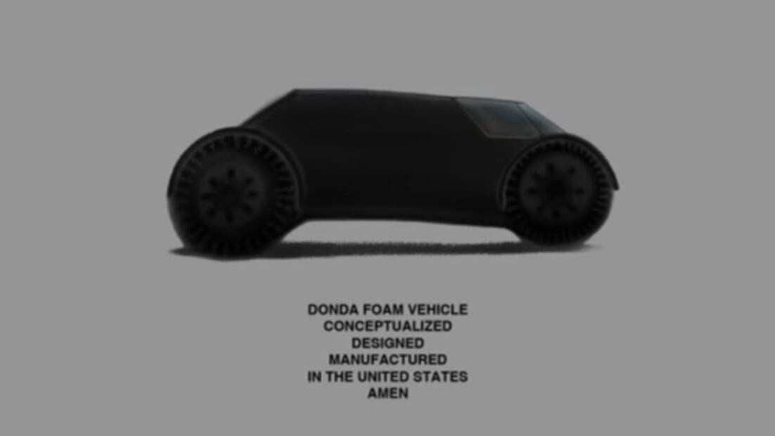 Kanye West lanzará un auto futurista “100 por ciento estadounidense”