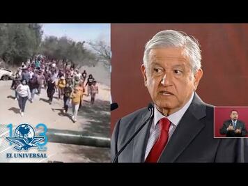 Llama AMLO a población de Santa Rosa de Lima a no proteger a delincuentes