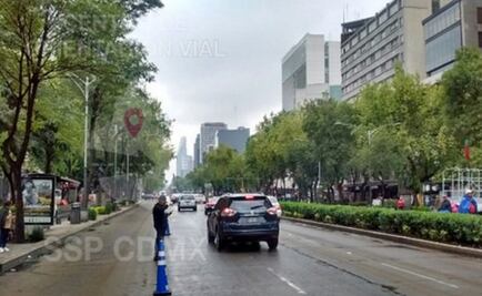 Reanudan circulación en Paseo de la Reforma