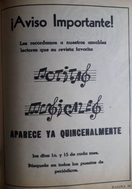 Cuando las canciones se aprendían con Notitas Musicales