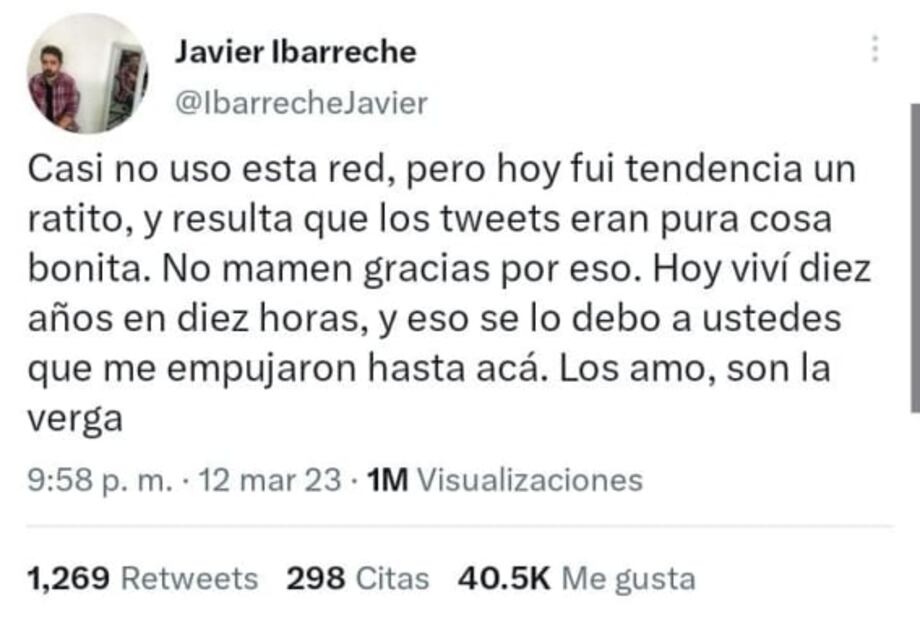 Ricardo Casares acepta "envidia" a Javier Ibarreche tras críticas en Premios Oscar