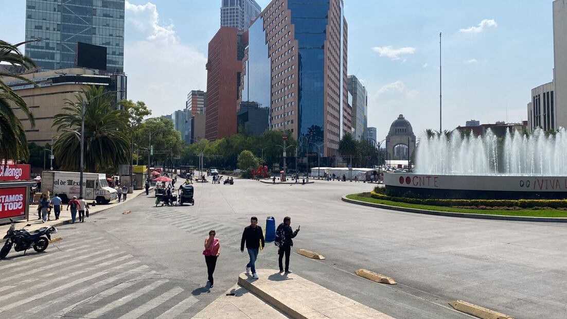 Ya hay paso vehicular en Reforma. (Foto: Especial)