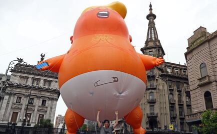 “Bebé Trump” aparece Buenos Aires durante Cumbre del G-20