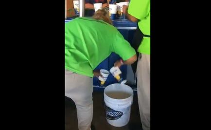 Circula video en el TSM de Santos donde venden cerveza "reciclada"