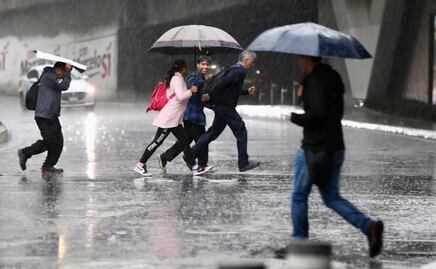 ¡Saca el paraguas! Activan alerta amarilla en CDMX por lluvia y granizo