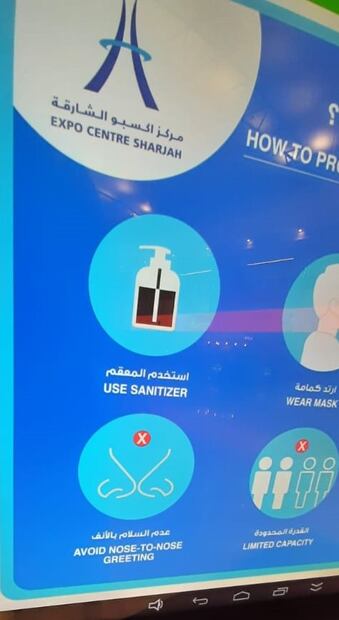 El emirato de Sharjah realiza Feria del Libro a pesar de la pandemia