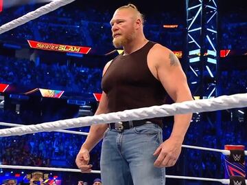 Brock Lesnar sorpende con su regreso a WWE; conoce todos los resultados de SummerSlam 2021