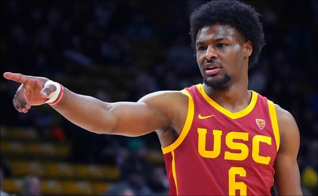 LeBron James podría jugar con su hijo en la NBA / Foto: Especiales