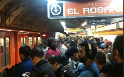 Plagian a joven en Metro El Rosario, pero logra escapar