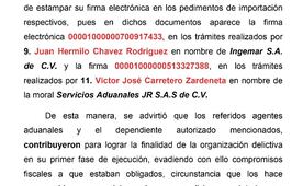 Agentes aduanales, parte de la red de huachicol de Ruffo