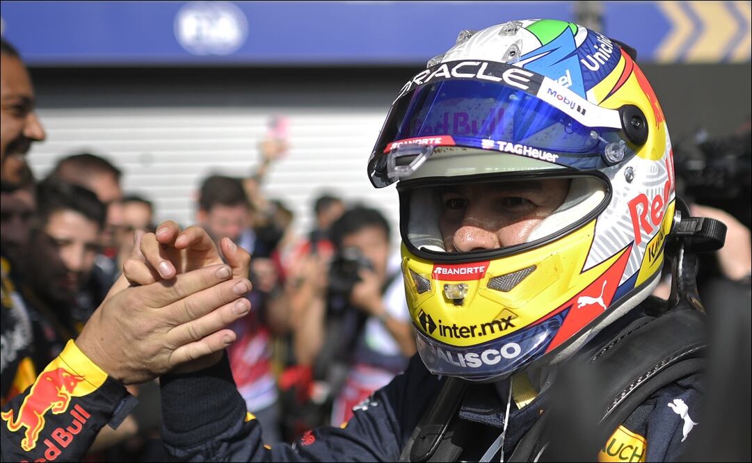Sergio Pérez en el Gran Premio de Bélgica - FOTO: EFE