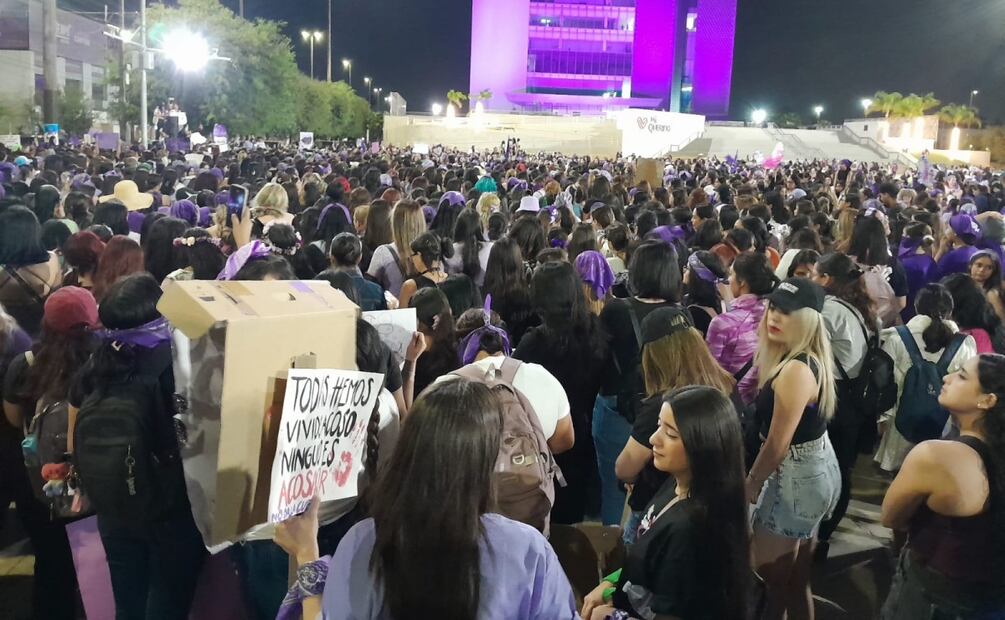 Marcha del 8M en Coahuila y Durango (08/03/2025). Foto: Especial