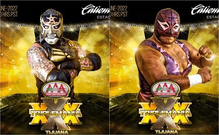 Pentagón Jr vs Villano IV protagonizarán lucha de máscaras en Triplemanía XXX Capítulo III