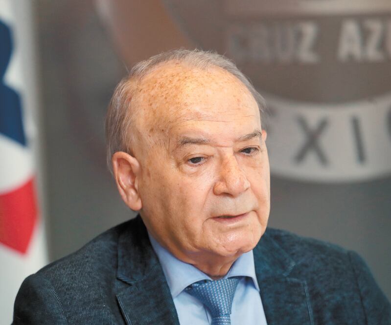 Guillermo Álvarez asegura que procederá legalmente con su equipo de abogados contra el periodista Carlos Loret de Mola. GERMÁN ESPINOSA. EL UNIVERSAL