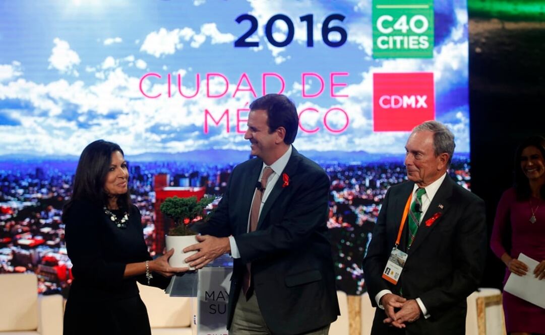 Los participantes de la Cumbre de Alcaldes C40 consideraron posible generar una agenda de ciudades sustentables. /Luis Cortés - EL UNIVERSAL