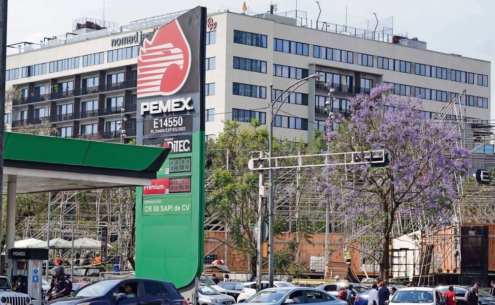 Gasolineras de Pemex. FOTO: Camila Ayala / CUARTOSCURO