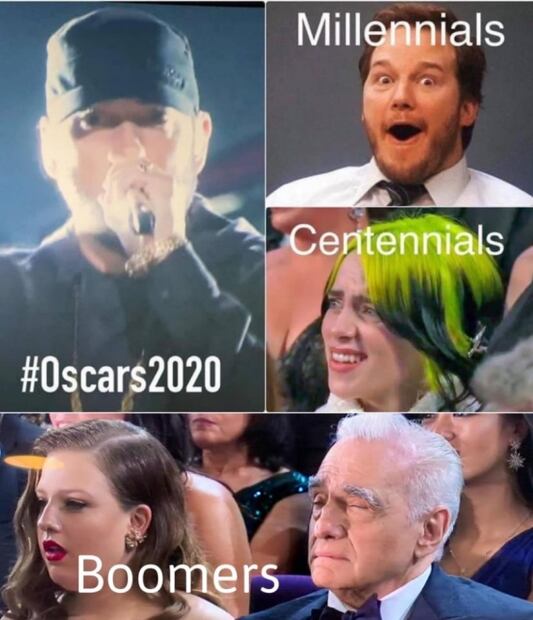 Los memes más divertidos de los Oscars 2020