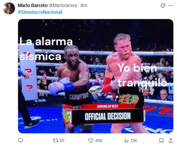 Memes. Foto: Captura de pantalla X
