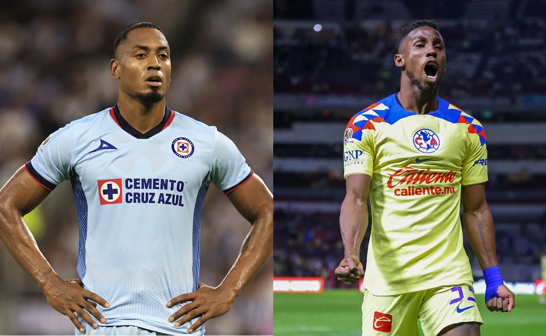 Julián Quiñones y Willer Ditta, duelo de titanes en el Cruz Azul vs América